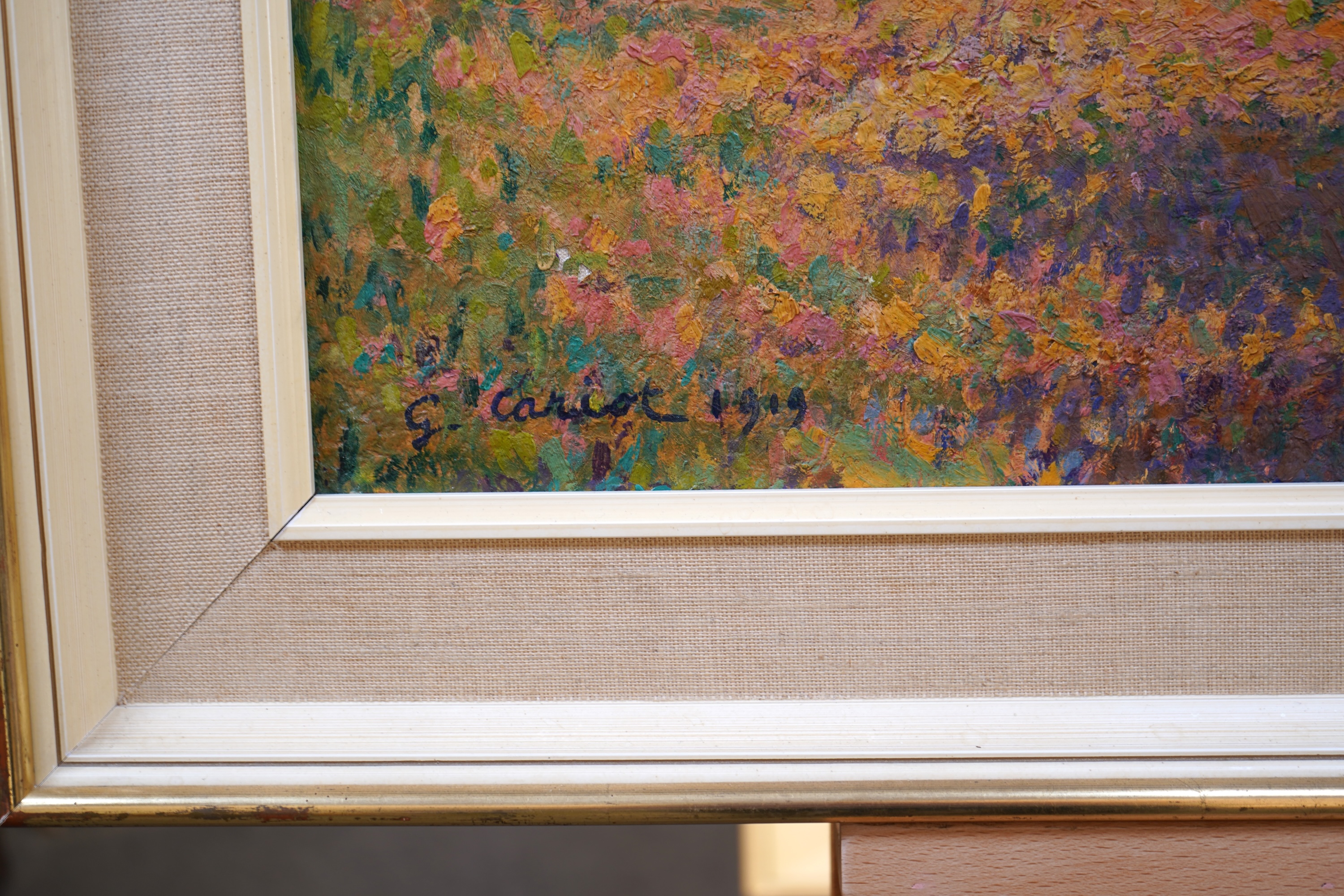 Gustave Cariot, French (1872-1950), 'Meule Ensoleillé'